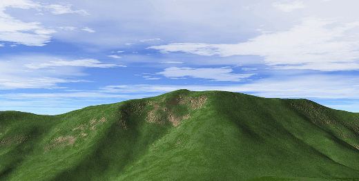 早池峰山 3Dイメージ