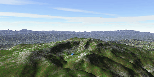 蔵王山【熊野岳】 3Dイメージ