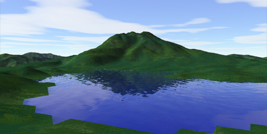 燧ヶ岳 3Dイメージ