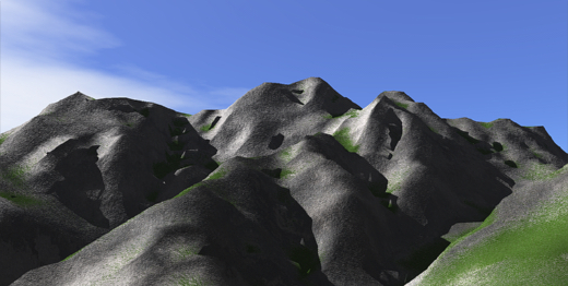 剱岳 3Dイメージ