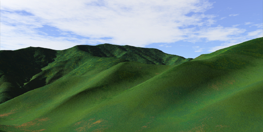 恵那山 3Dイメージ