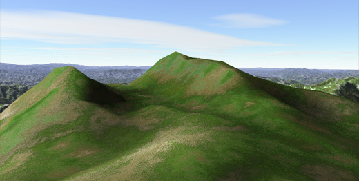 白山 3Dイメージ