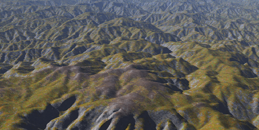 大台ヶ原山 3Dイメージ